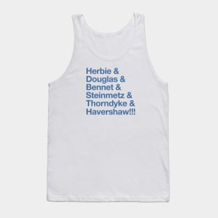 Herbie - Original “&” List (Blue) Tank Top